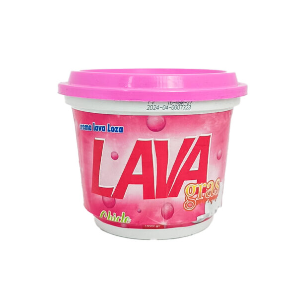 Lavaloza en crema chicle